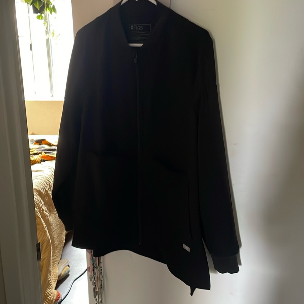 Technical scrub jacket